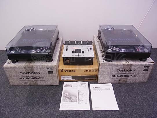 Technics/テクニクス　SL1500MK５　Vestax/べスタックス　PMC-05Pro3　DJ SET　大阪市内にて買取り